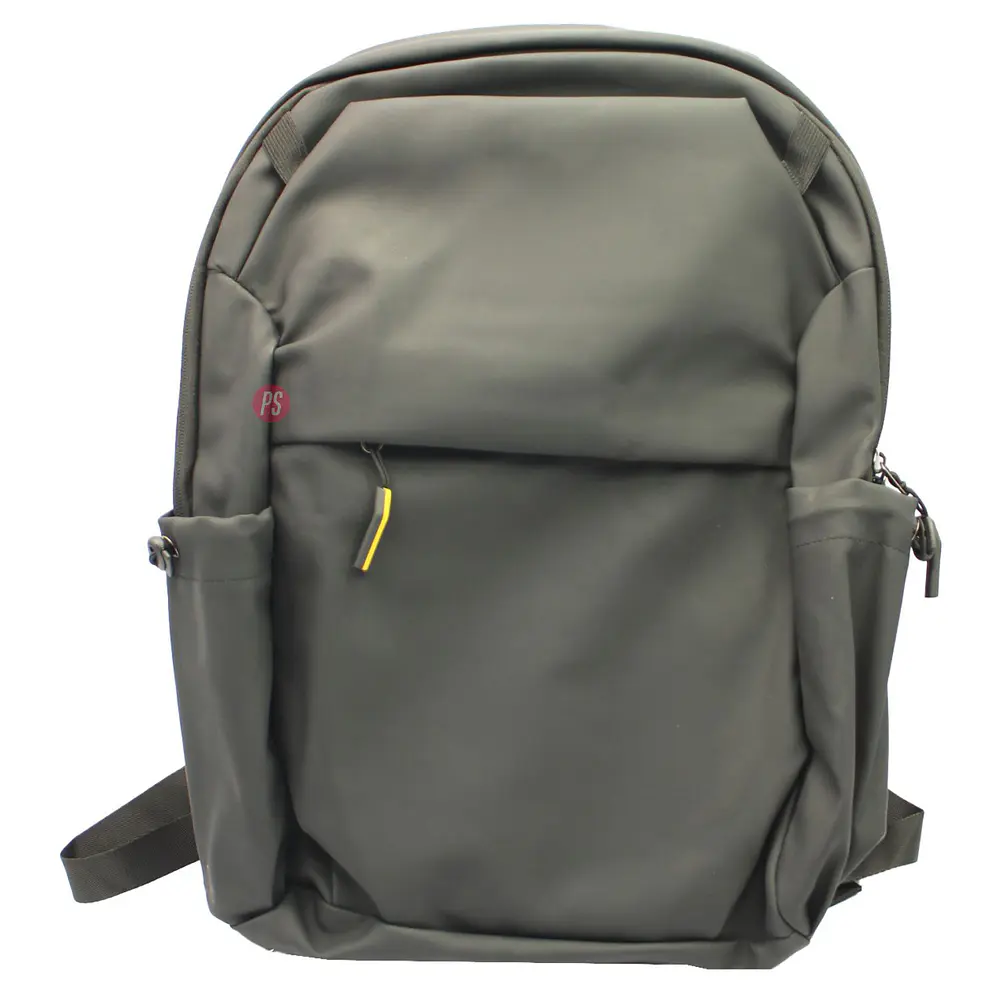 Mochila Negra Impermeable con Cierre Delantero - PS 1