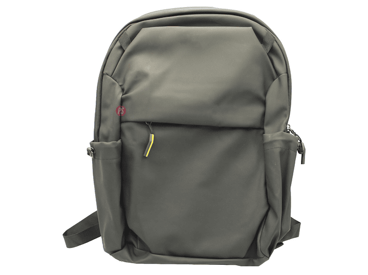 Mochila Negra Impermeable con Cierre Delantero - PS 1