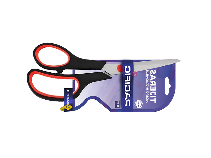 Tijera 8 Pulgadas Acero Inoxidable Corte Preciso - PS 3