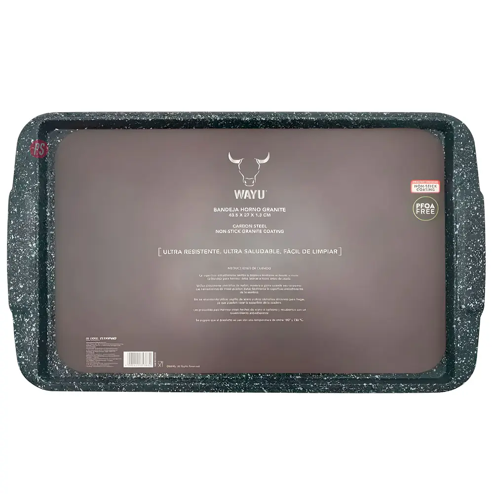 Bandeja Horno Antiadherente Granite Wayu 43 cms - PS 1