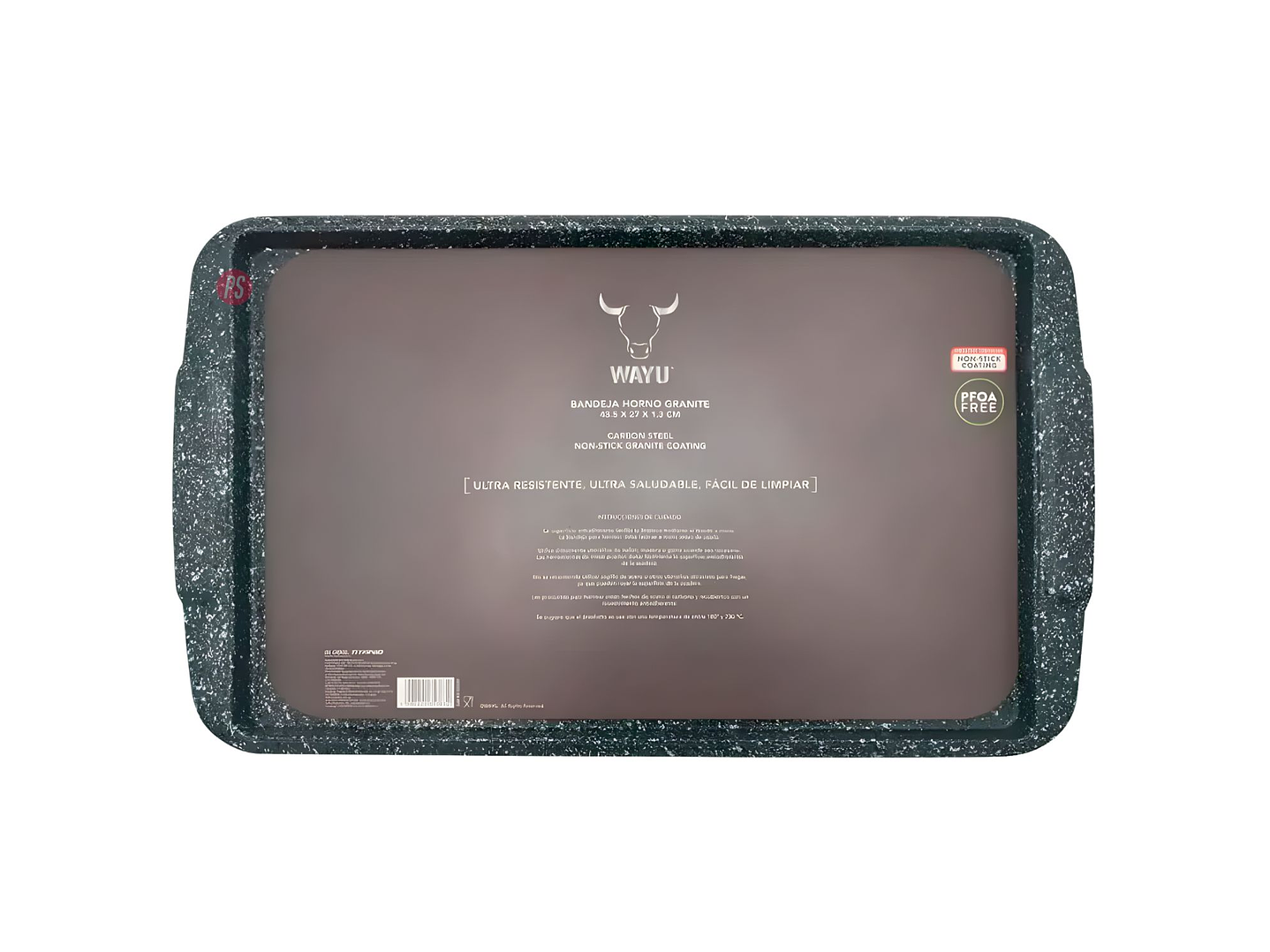 Bandeja Horno Antiadherente Granite Wayu 43 cms - PS 1