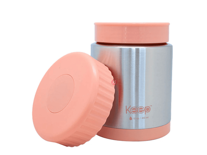 Termo Comida Keep Acero Inoxidable 450 ml Colores - PS 7