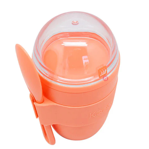 Vaso Snack Keep 450 ml con Cucharita Colores - PS