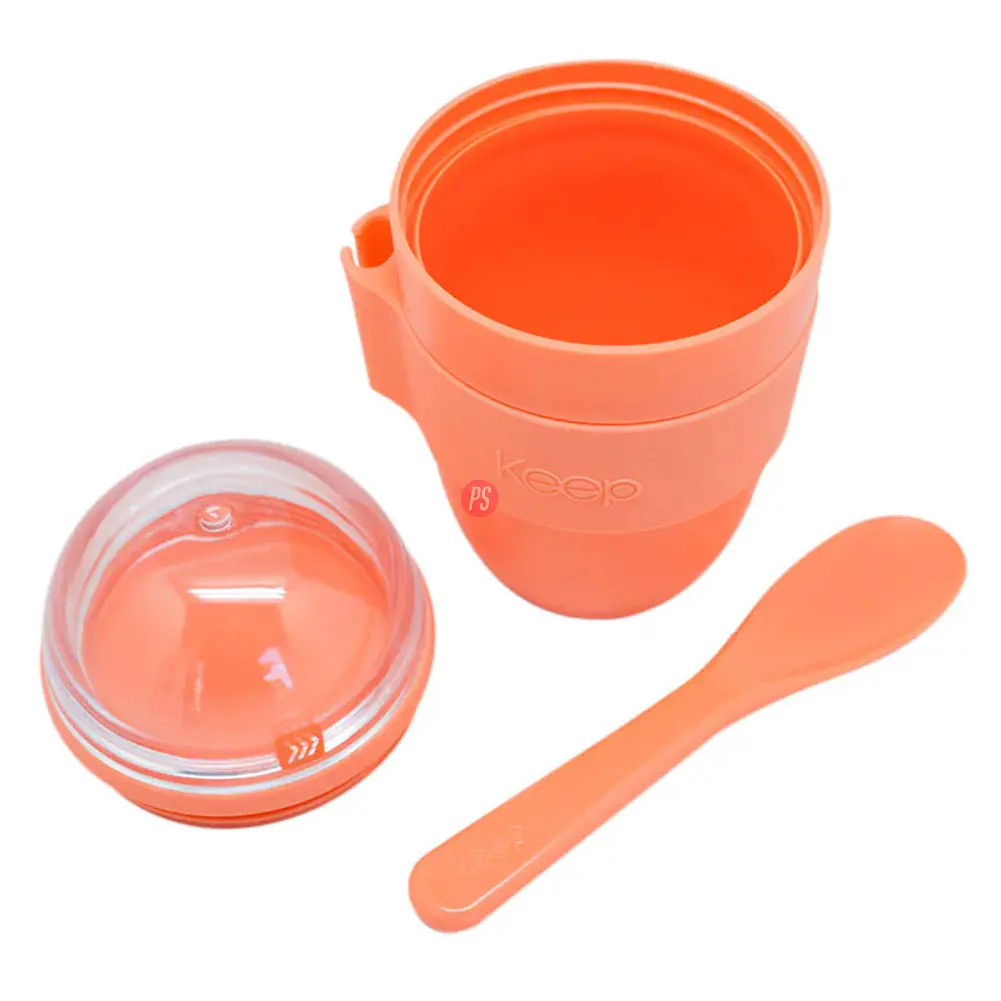 Vaso Snack Keep 450 ml con Cucharita Colores - PS 2