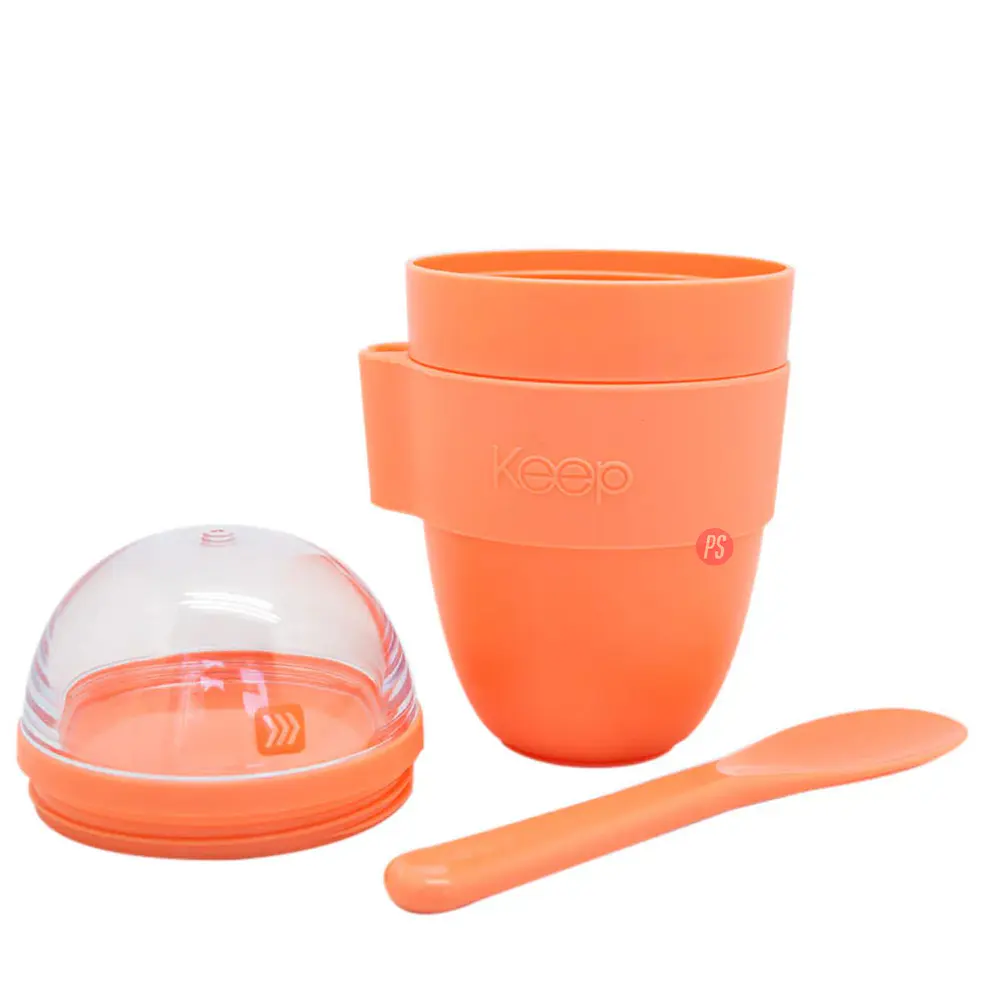 Vaso Snack Keep 450 ml con Cucharita Colores - PS 3