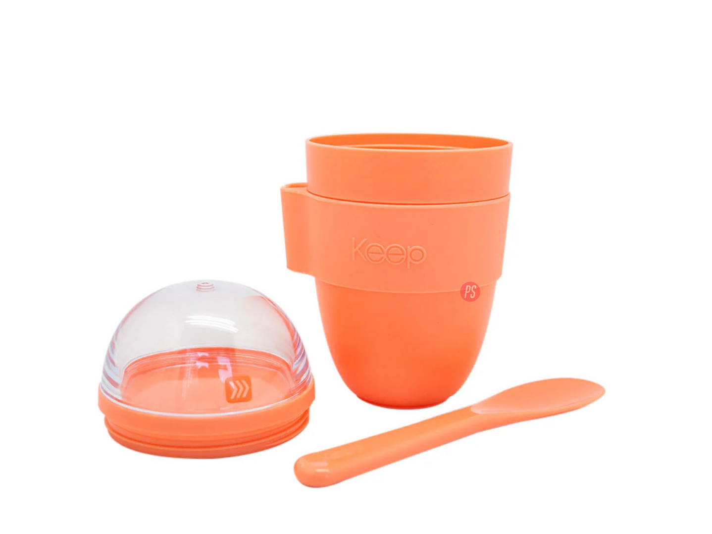 Vaso Snack Keep 450 ml con Cucharita Colores - PS 3