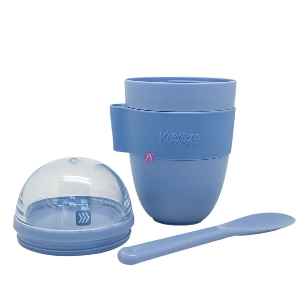 Vaso Snack Keep 450 ml con Cucharita Colores - PS 5