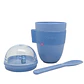 Vaso Snack Keep 450 ml con Cucharita Colores - PS - Miniatura 5