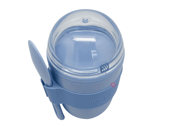 Vaso Snack Keep 450 ml con Cucharita Colores - PS 4