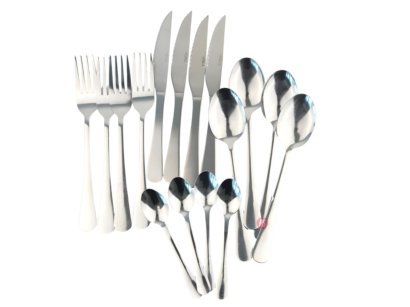 Juego De Cubiertos 16 Piezas Golden Family Acero - PS 2