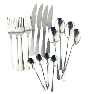 Juego De Cubiertos 16 Piezas Golden Family Acero - PS