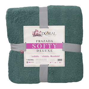 Frazada Softy Lisa 2 Plazas Hipertermica Tonos Oscuros - PS