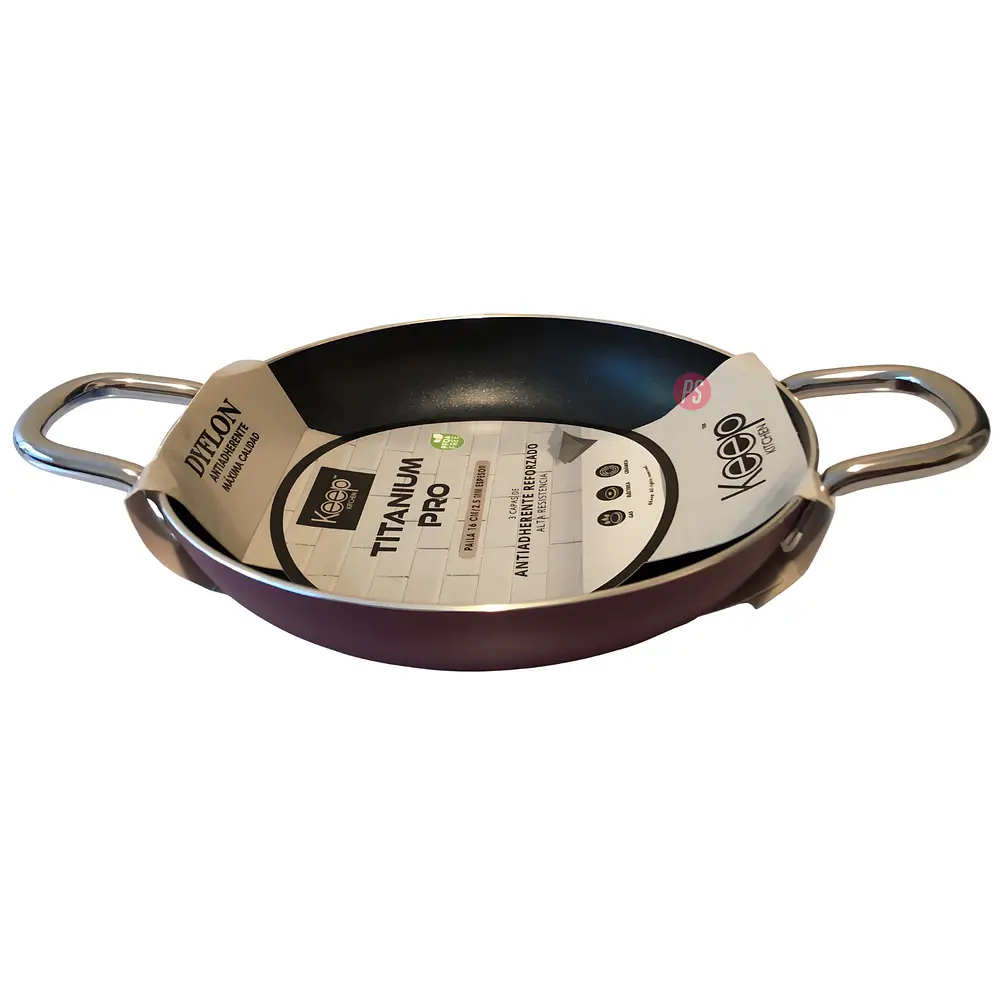 Paila Antiadherente 16cms Titanium Pro Colores - PS 14
