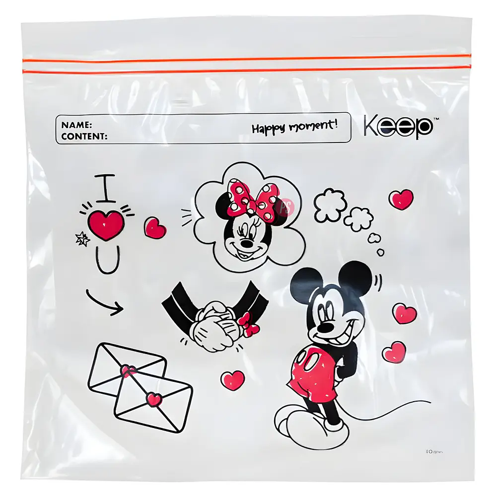 Bolsas Sandwich Minnie 40 Unidades Cierre Hermetico - PS 2