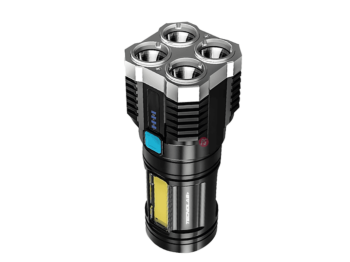 Linterna LED 500 Lúmenes USB Recargable Resistente - PS 1