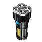 Linterna LED 500 Lúmenes USB Recargable Resistente - PS - Miniatura 1