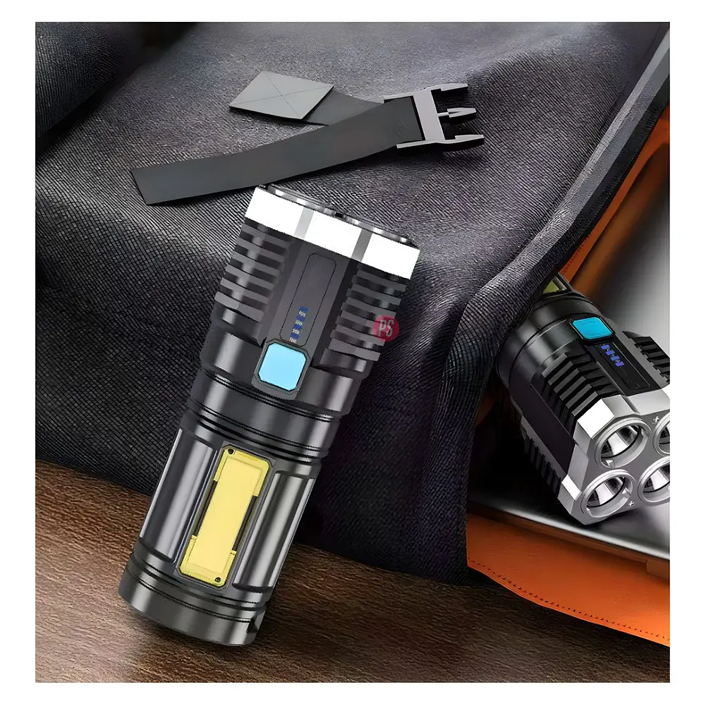 Linterna LED 500 Lúmenes USB Recargable Resistente - PS 3
