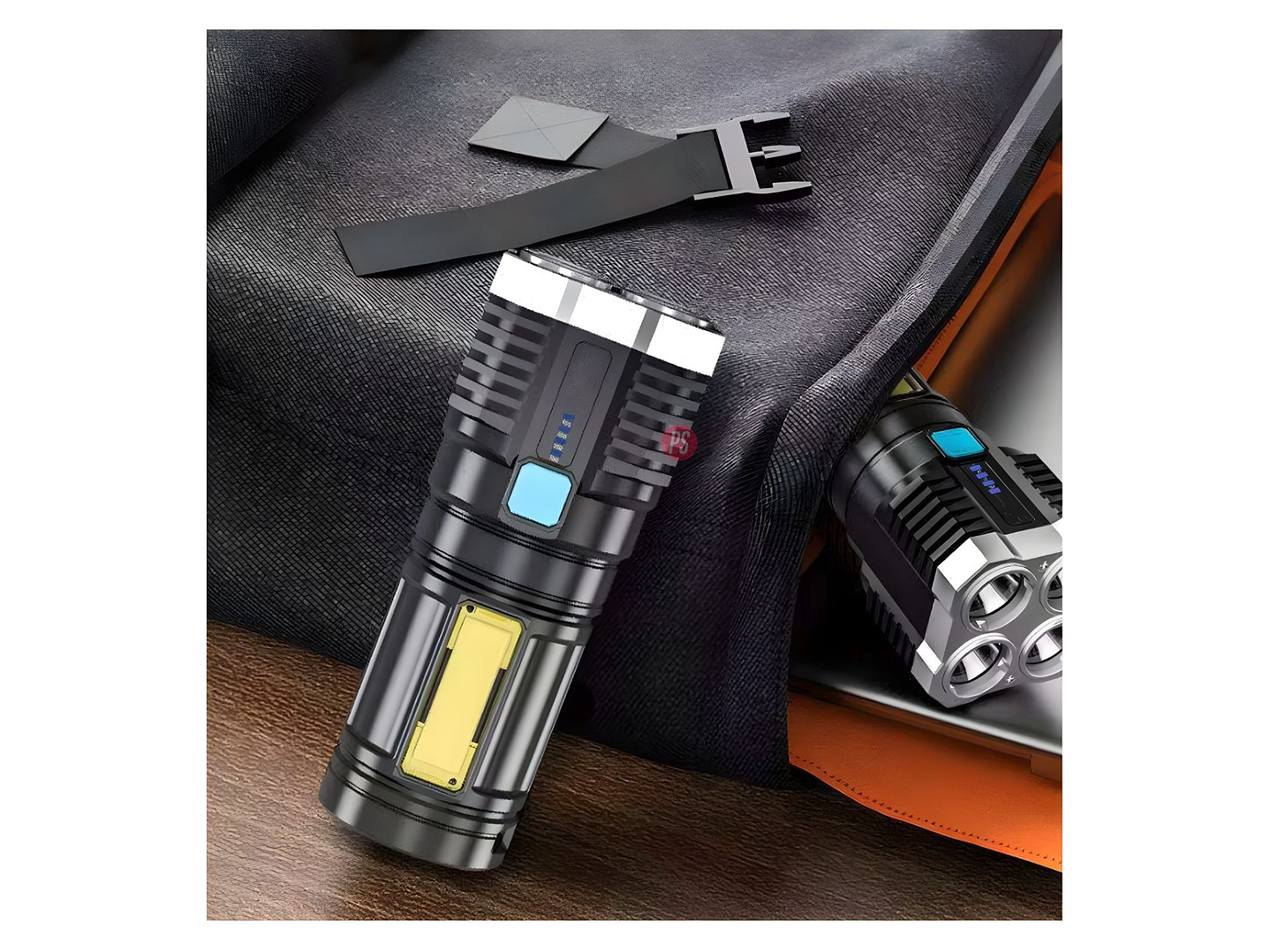 Linterna LED 500 Lúmenes USB Recargable Resistente - PS 3