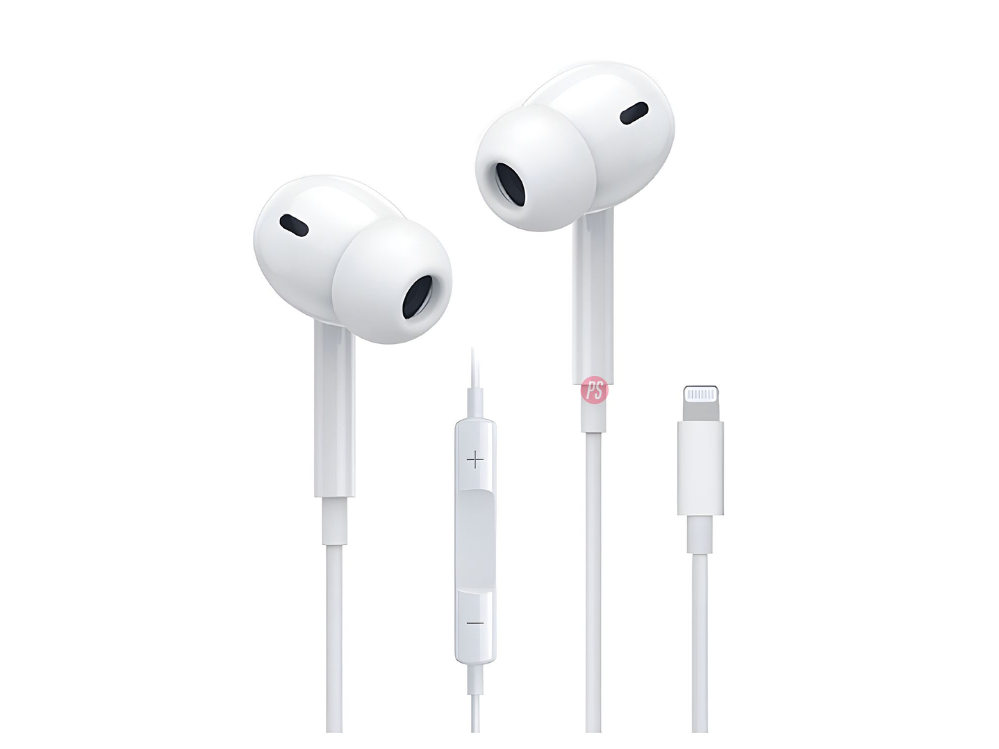 Audifonos Compatible Conector Lightning Iphone Blanco - Ps 2