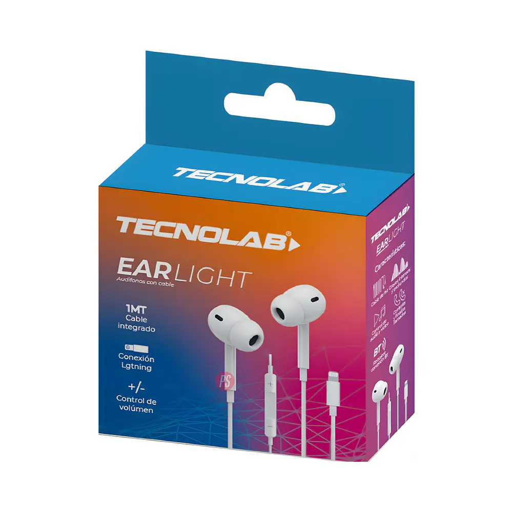 Audifonos Compatible Conector Lightning Iphone Blanco - Ps 3