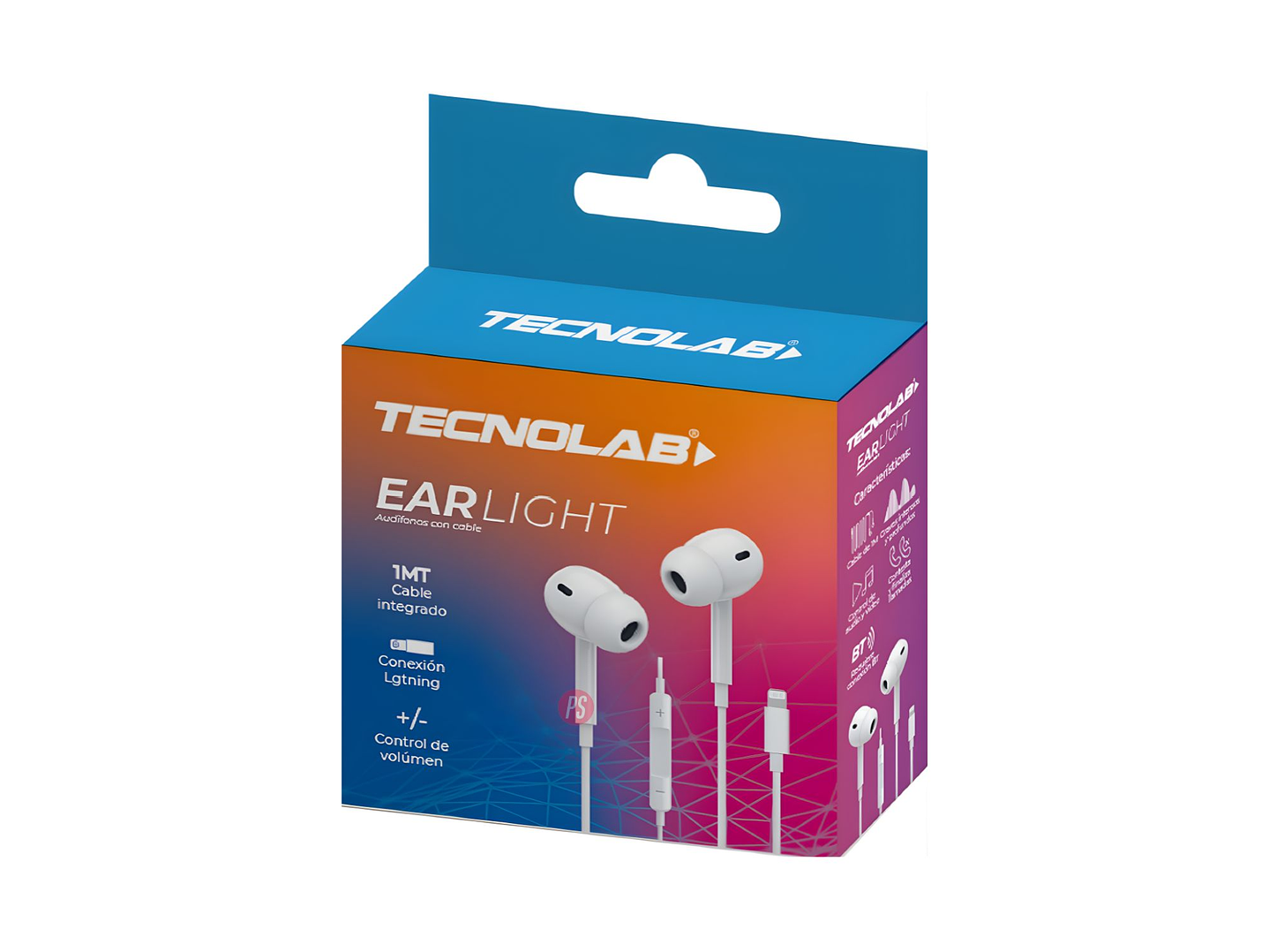 Audifonos Compatible Conector Lightning Iphone Blanco - Ps 3