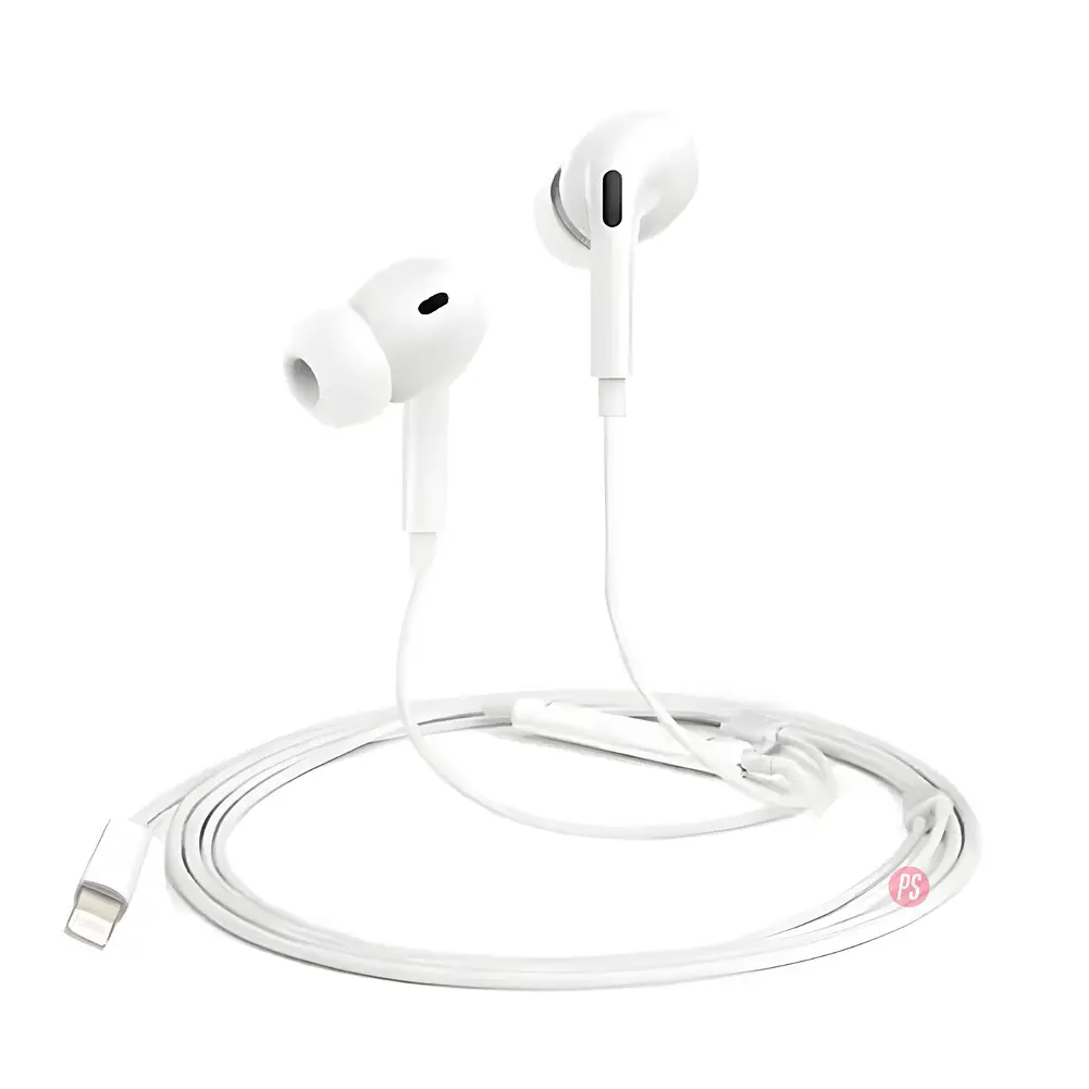 Audifonos Compatible Conector Lightning Iphone Blanco - Ps 1