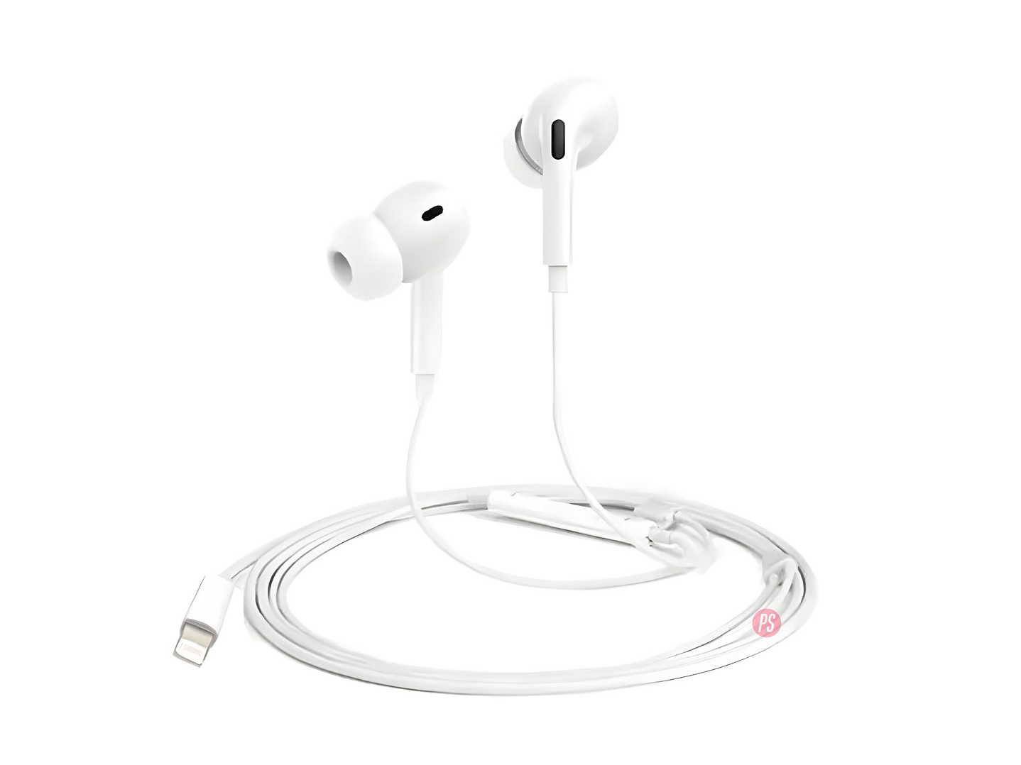 Audifonos Compatible Conector Lightning Iphone Blanco - Ps 1