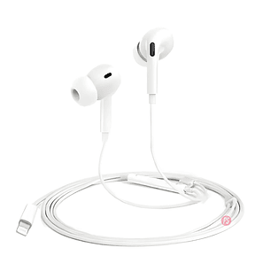 Audifonos Compatible Conector Lightning Iphone Blanco - Ps