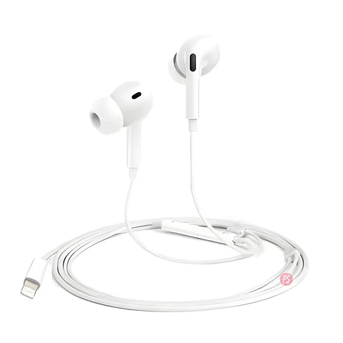 Audifonos Compatible Conector Lightning Iphone Blanco - Ps