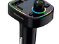 Transmisor FM Bluetooth 5.2 Auto 15.5W USB-C + 2 USB - PS - Miniatura 1