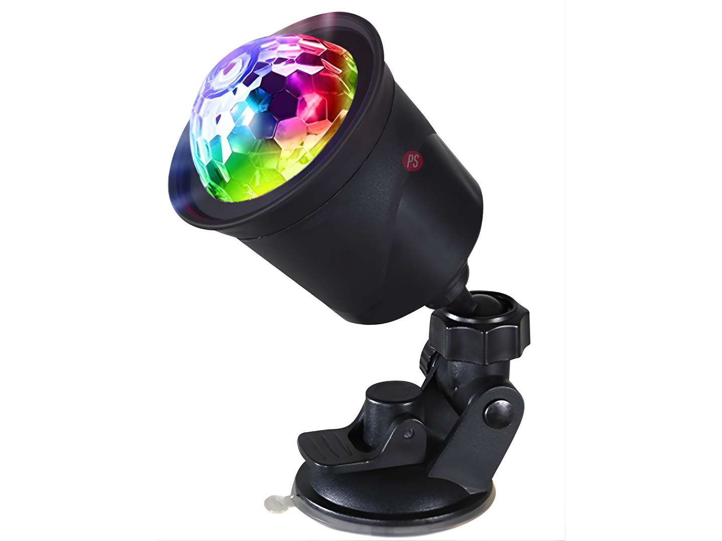 Luz Disco RGB Auto Sensor Musica USB-C Recargable - PS 2