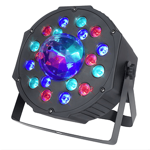 Foco PAR LED 18 RGB Giratorio 60W con Control DMX - PS