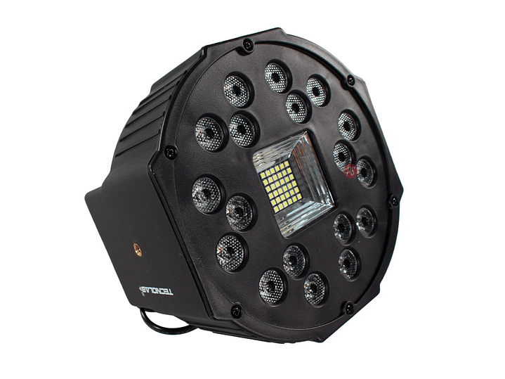 Foco PAR RGB 18 LED 60W Estroboscopico DMX - PS 2