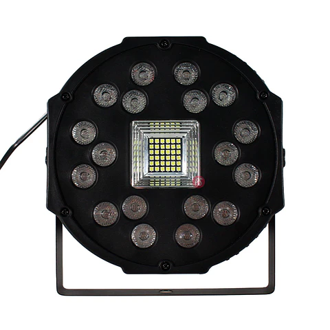 Foco PAR RGB 18 LED 60W Estroboscopico DMX - PS