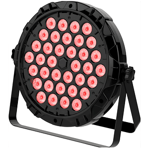 Foco PAR LED RGB 36 LEDs 60W DMX Profesional - PS