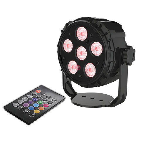 Foco PAR LED RGB con Parlante Bluetooth 10W + Control - PS