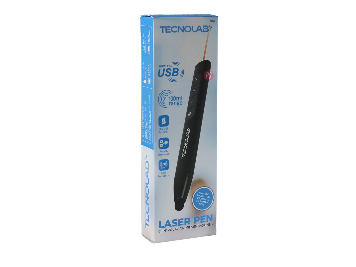 Puntero Laser Presentaciones USB Touch 100mts - PS 3