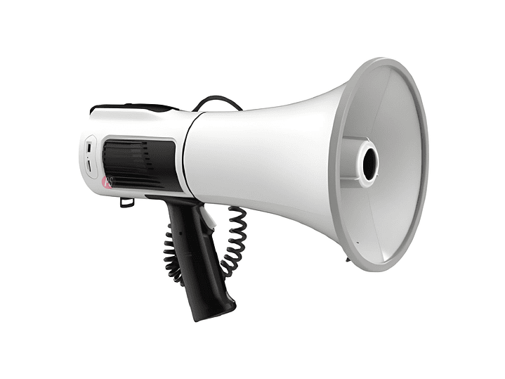 Megafono Portatil 50W Bluetooth 5.0 USB-C Largo Alcance - PS 1