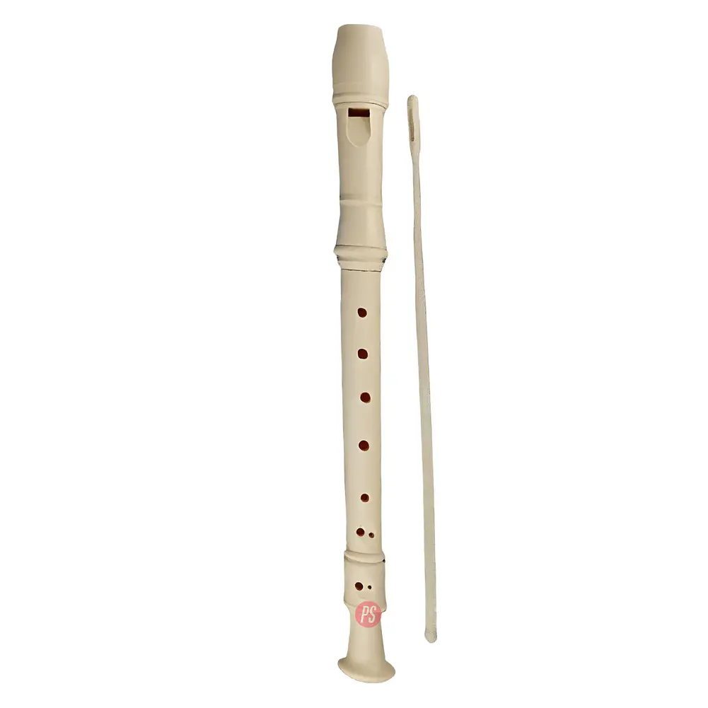 Flauta Dulce Soprano Escolar con Estuche y Limpieza - PS 1