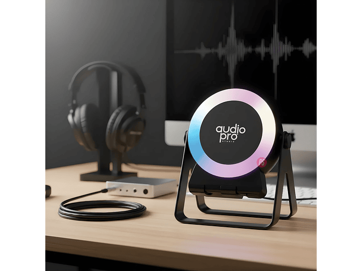 Parlante Bluetooth RGB 8W con Soporte Celular - PS 3