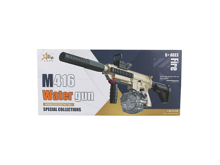 Rifle Lanza Agua Automático M416 Infantil - PS 3