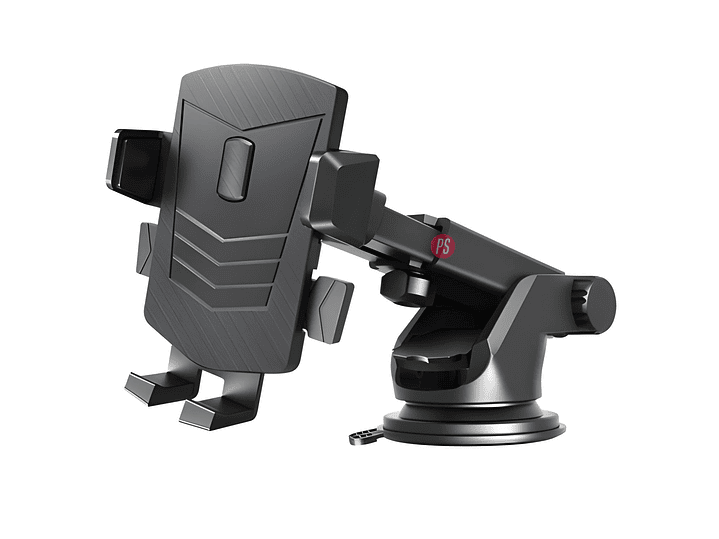 Soporte Celular Auto 360 Brazo Ajustable Ventosa Gel - PS 1