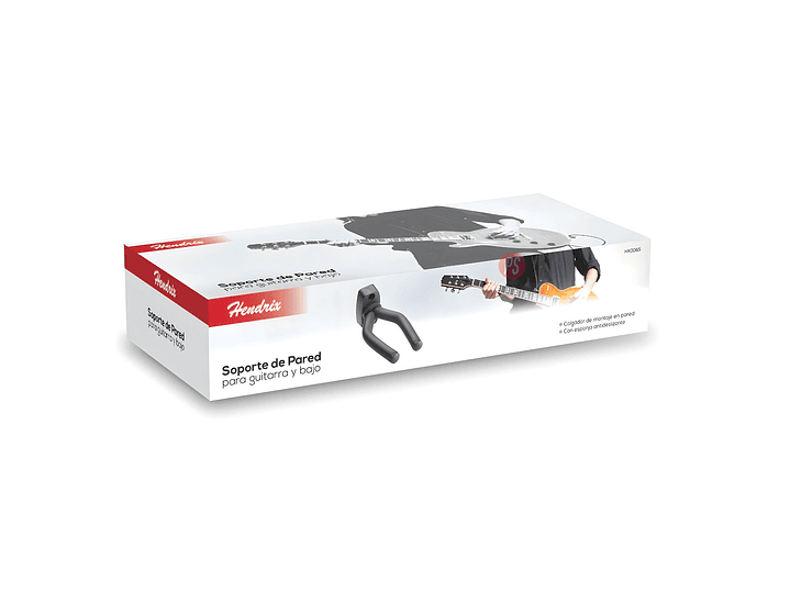 Set 2 Soportes de Pared para Guitarra Bajo y Ukelele - PS 2