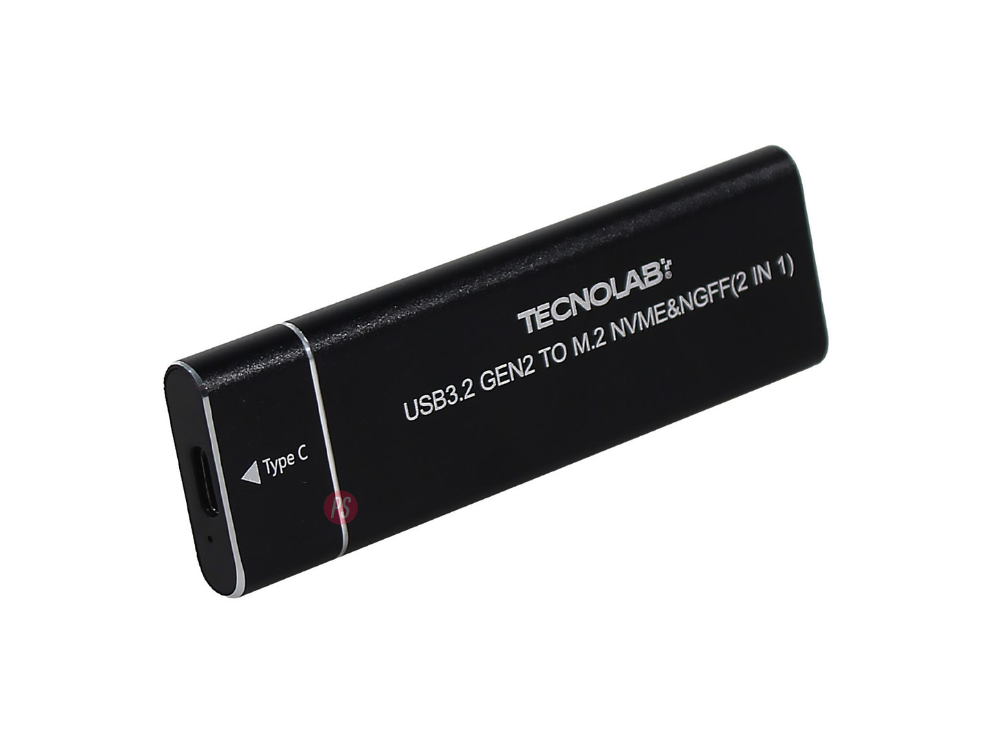 Cofre SSD M.2 NVMe 2.5 Pulgadas USB-C 3.1 Dual 10Gbps - PS 1