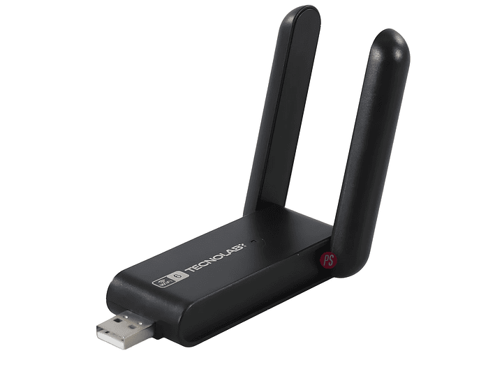 Adaptador WiFi 6 USB 1300Mbps + Bluetooth 4.2 - PS 1