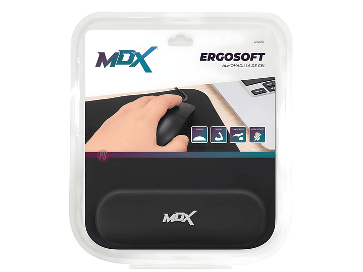 Mousepad Ergonomico Gel Antideslizante con Apoyo - PS 1