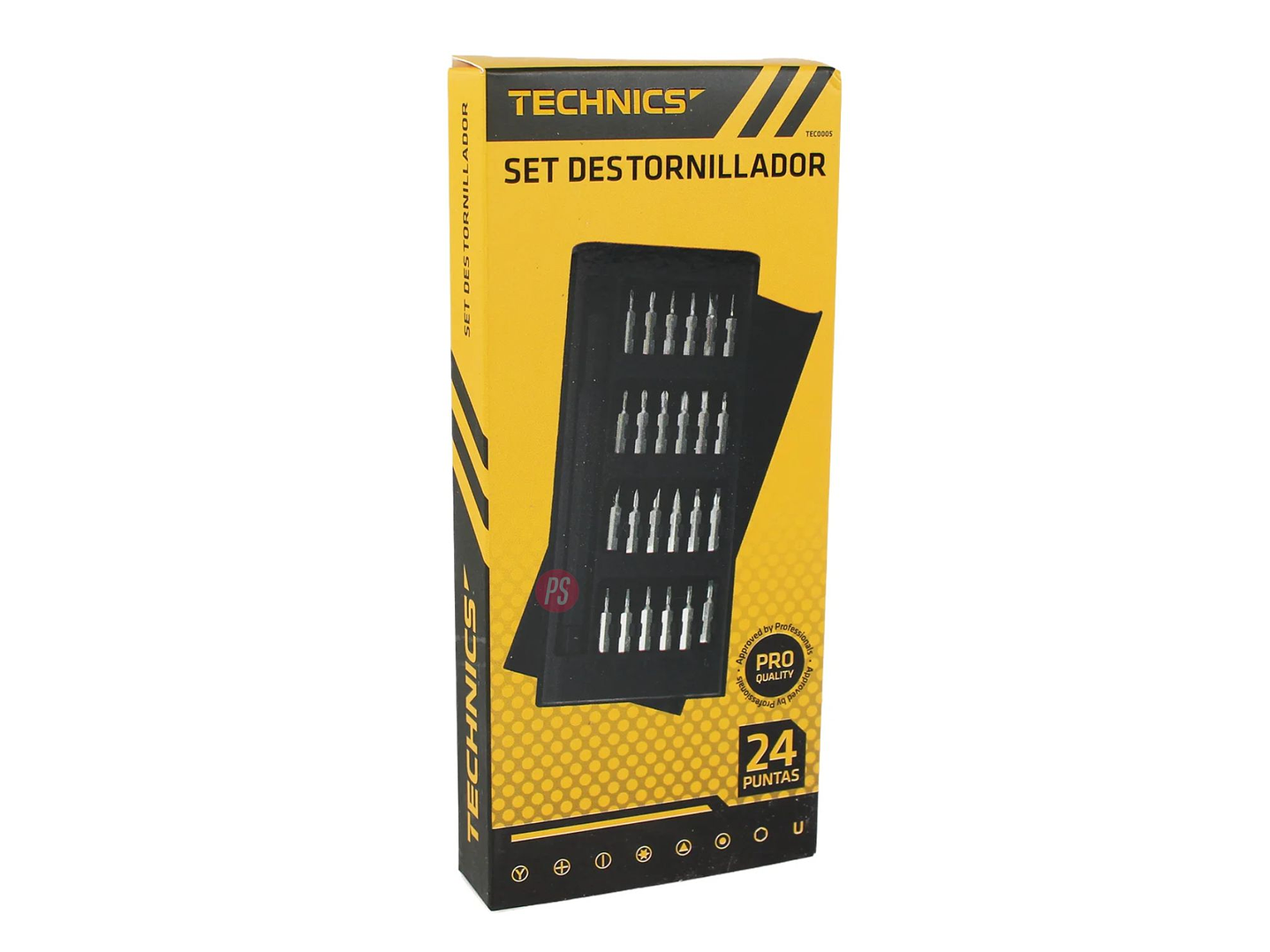 Set Destornillador Precision 24 Pcs PRO con Estuche - PS 5