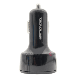 Cargador Auto PD QC USB-A + Tipo C 3.1A 2 Puertos - PS