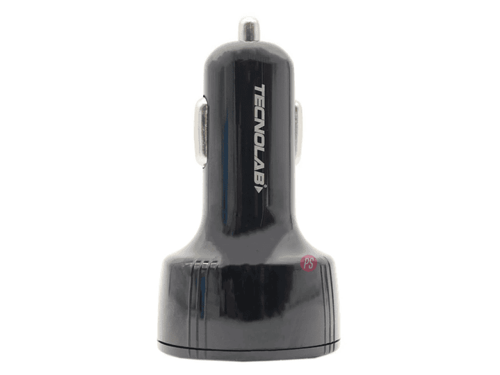 Cargador Auto PD QC USB-A + Tipo C 3.1A 2 Puertos - PS 1