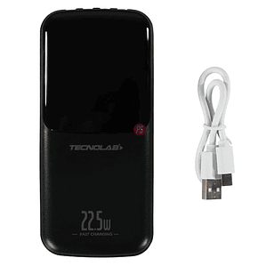 Power Bank 25000mAh 22.5W con 4 Cables Carga Rápida - PS